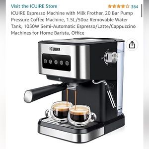 ICUIRE Espresso Coffee Maker